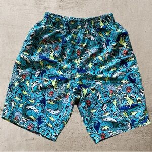 Nike | Sharks & Dino Surfing - Colorful Graphic Swim Shorts